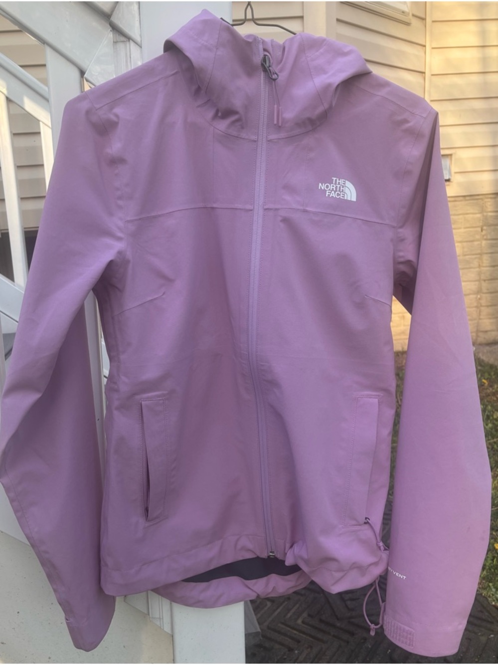 The North Face Lilac Hooded Shell Jacket